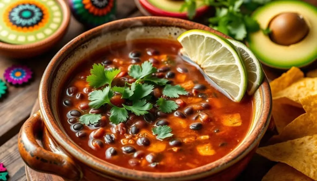 Black Bean Tomato Soup Mexican Cuisine Black Bean Tomato Soup Mexican Cuisine