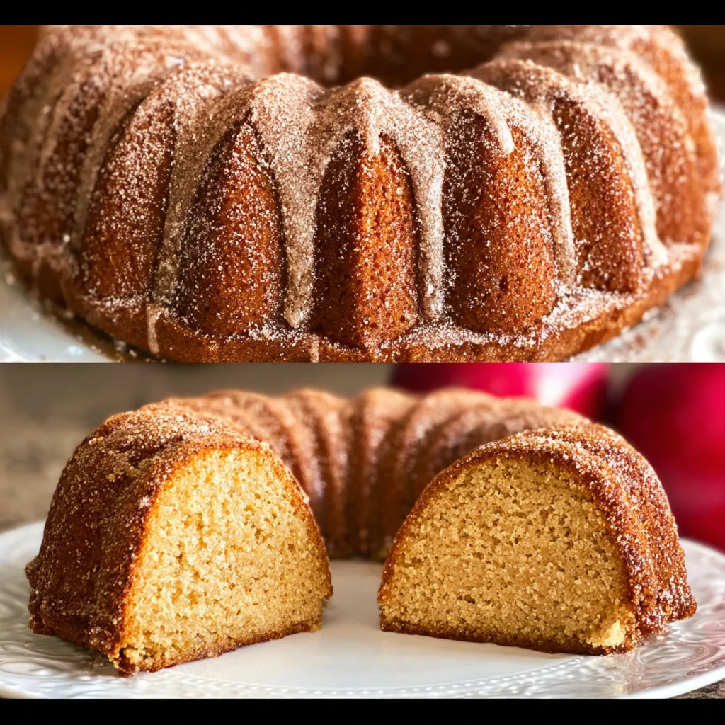 Apple Cider Donut Cake