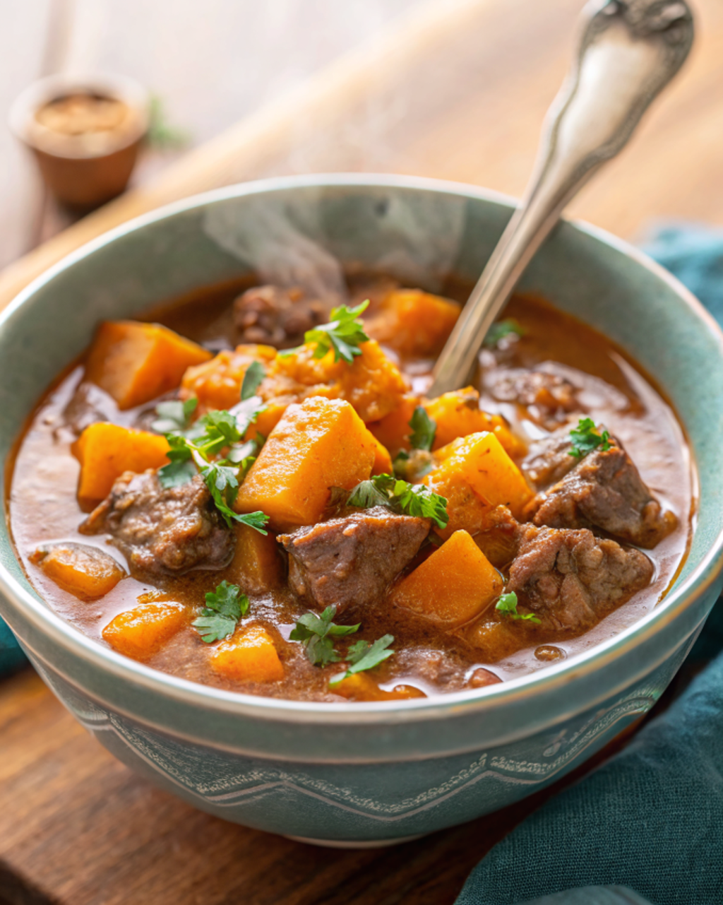 Beef and Butternut Squash Stew