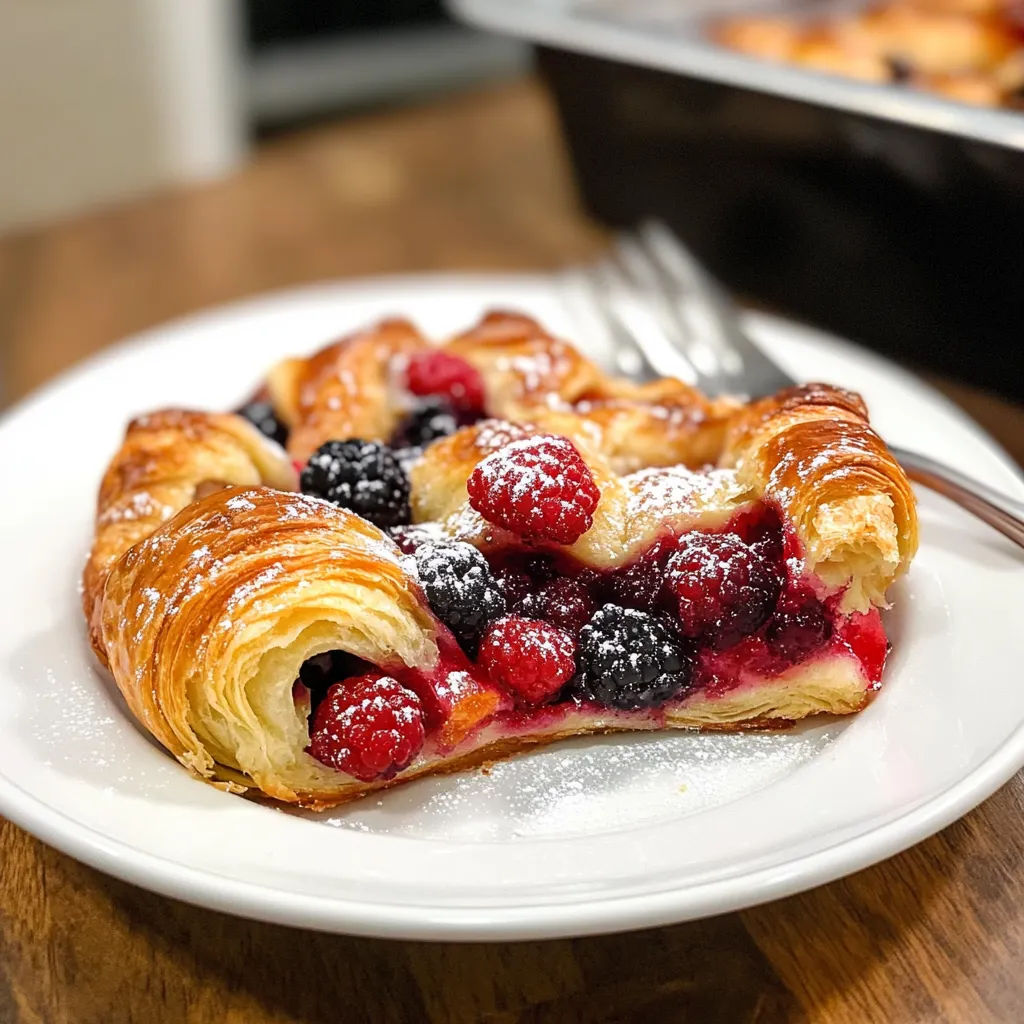 Berry Croissant Bake