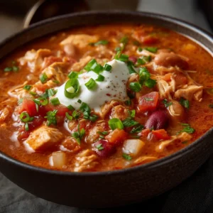 Buffalo Chicken Chili