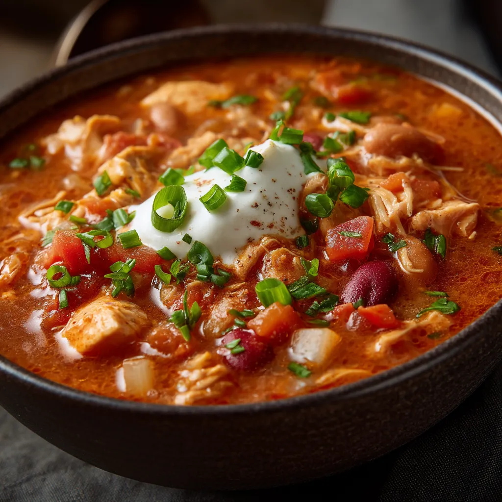 Buffalo Chicken Chili