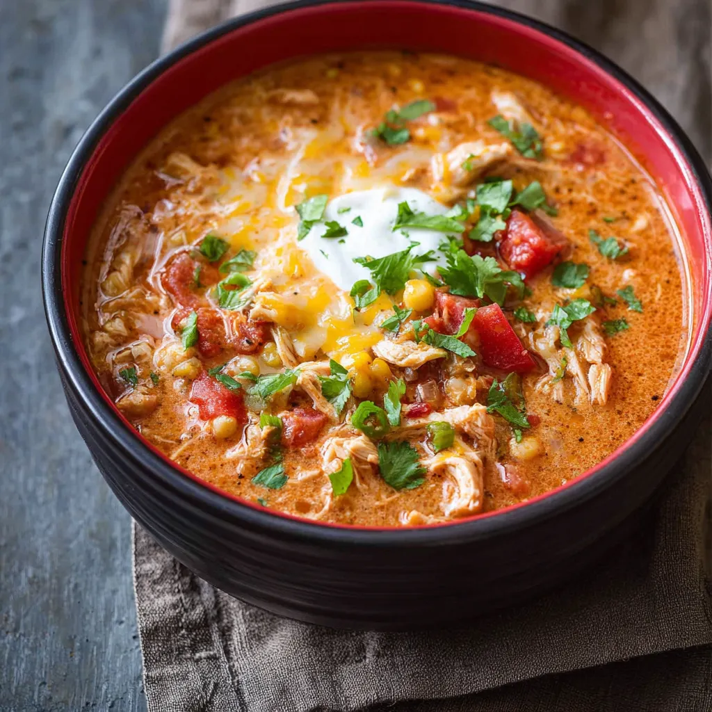 Buffalo Chicken Chili