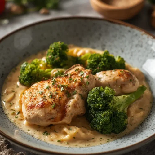Creamy Chicken Broccoli