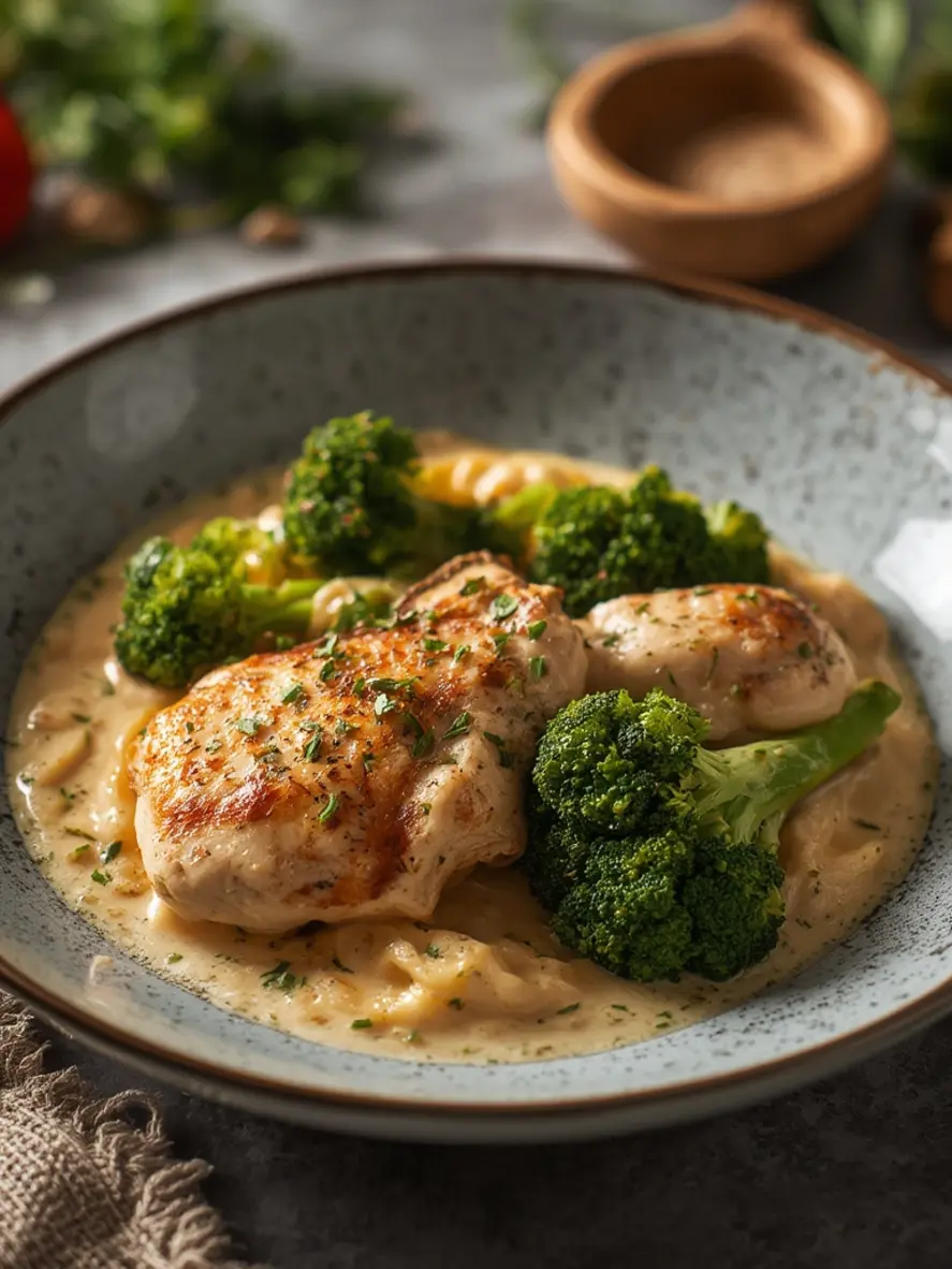 Creamy Chicken Broccoli