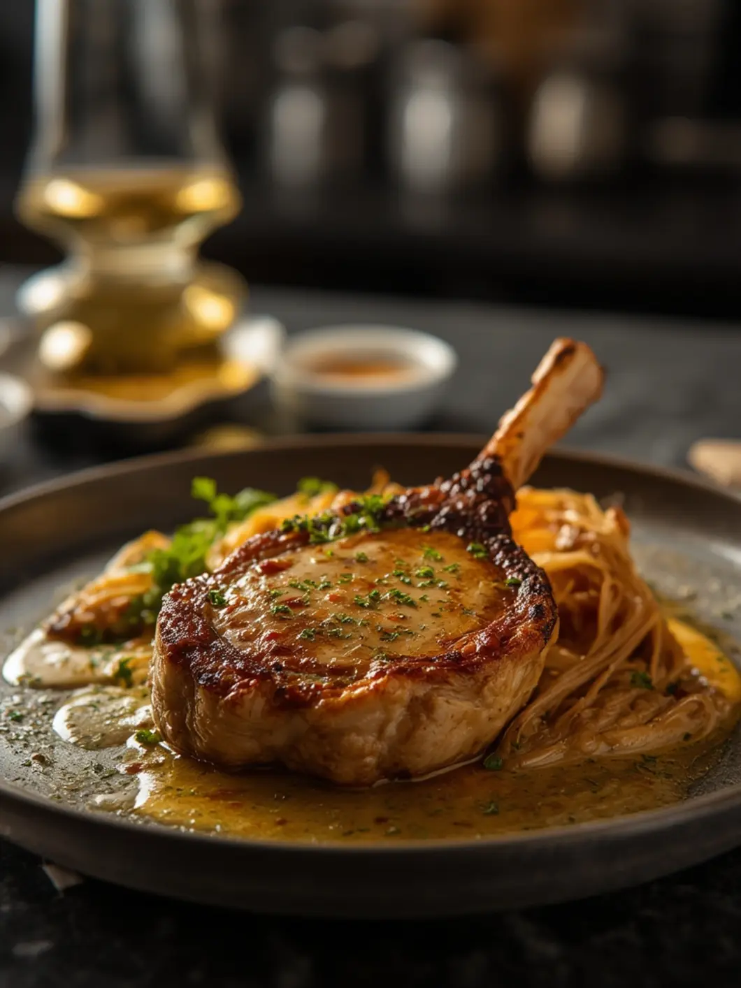 Garlic Butter Pork Chops