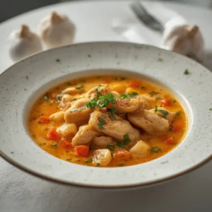 Garlic Chicken Soup