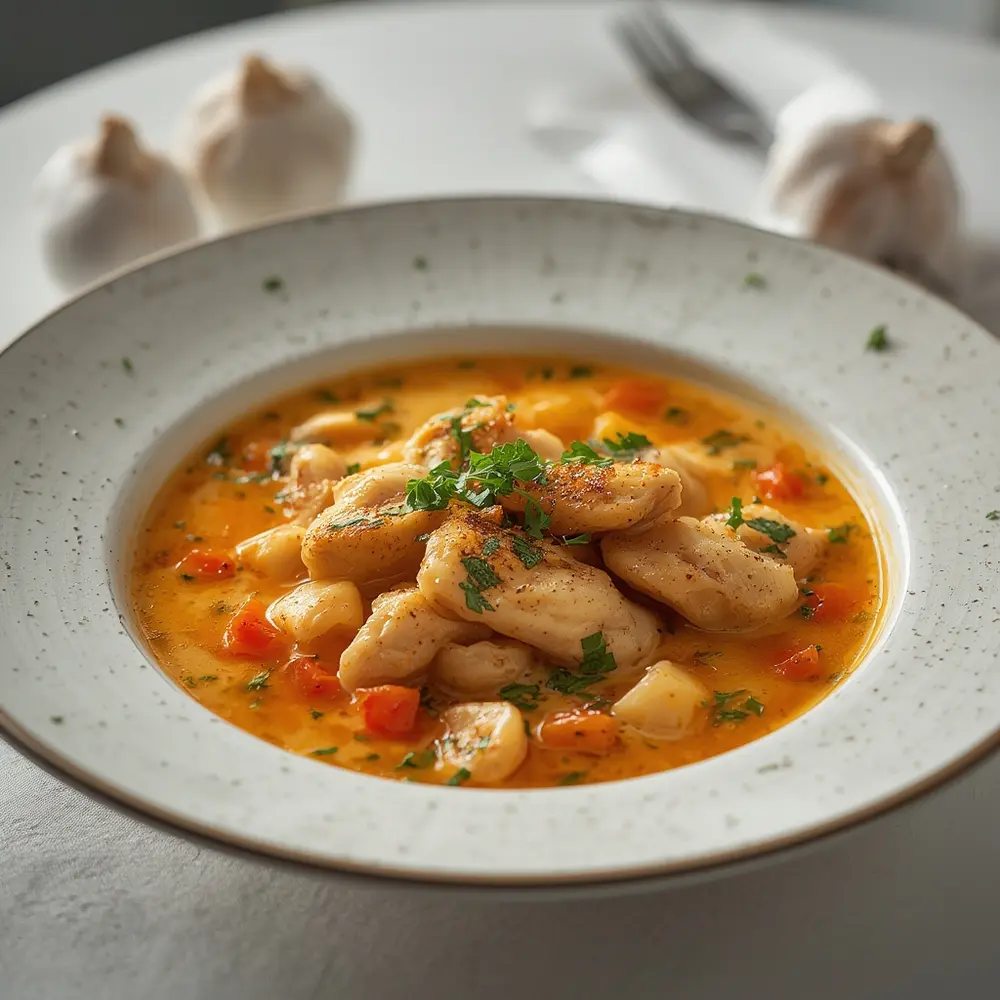 Garlic Chicken Soup