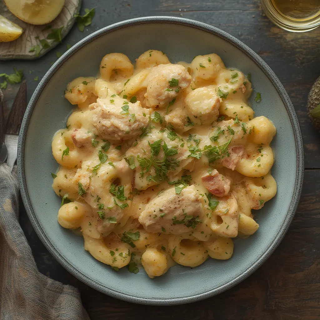 Gnocchi Chicken Alfredo