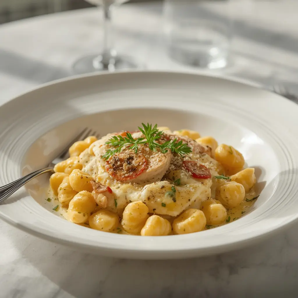 Gnocchi Chicken Alfredo