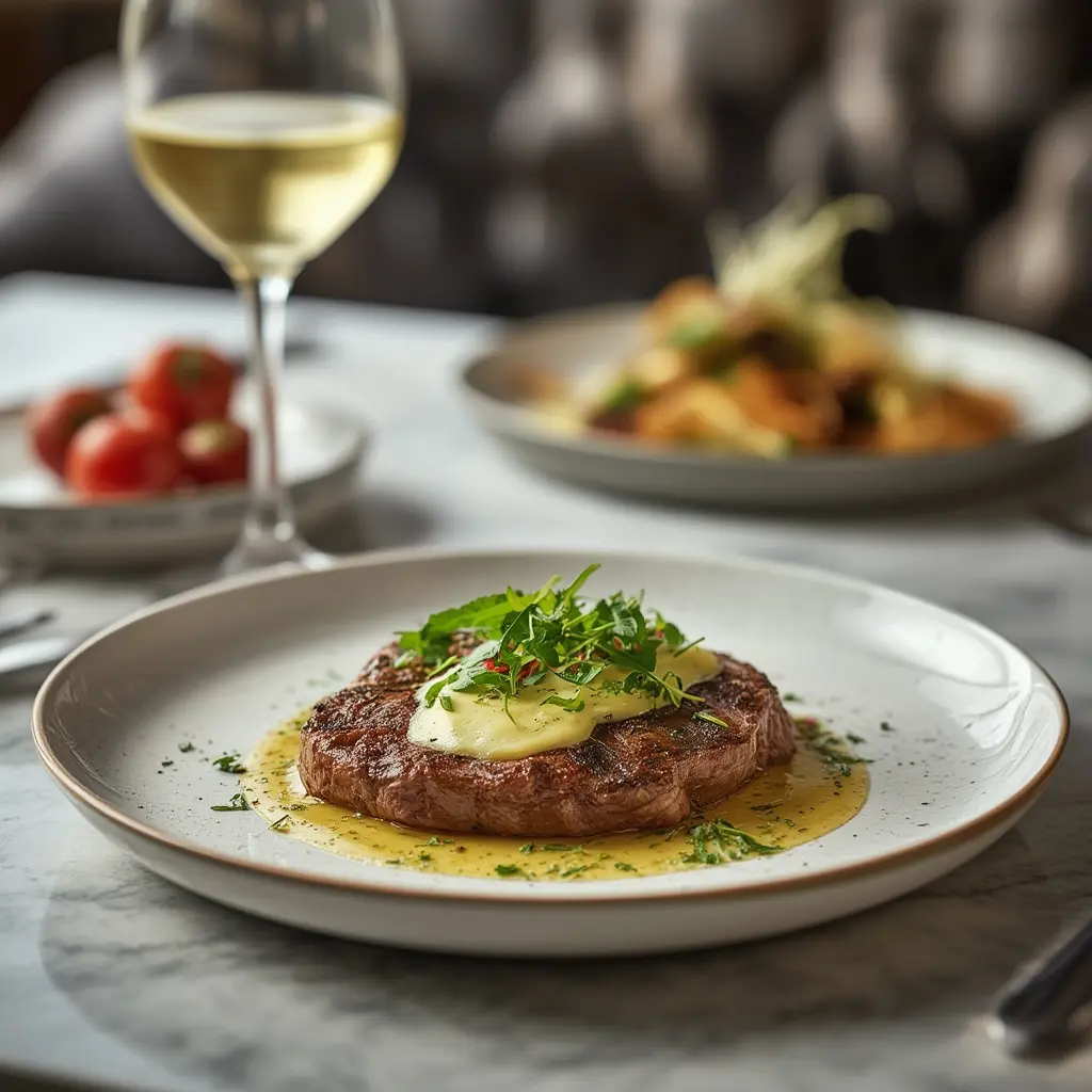Gorgonzola Butter Steak