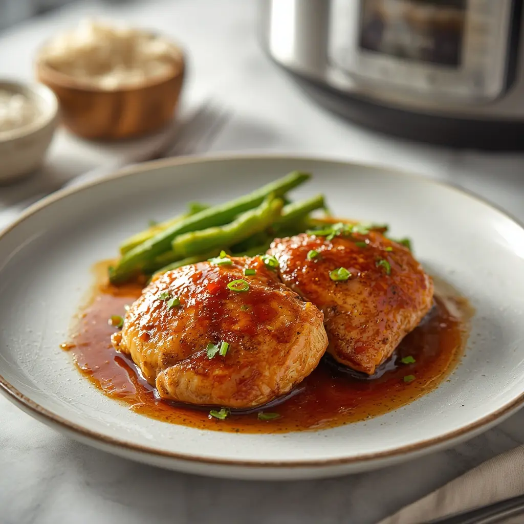 Honey Garlic Chicken Thighs