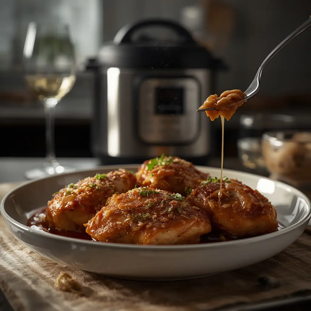 Honey Garlic Chicken Thighs