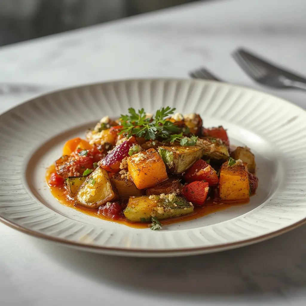 Roasted Mediterranean Veggies