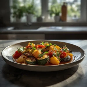 Roasted Mediterranean Veggies