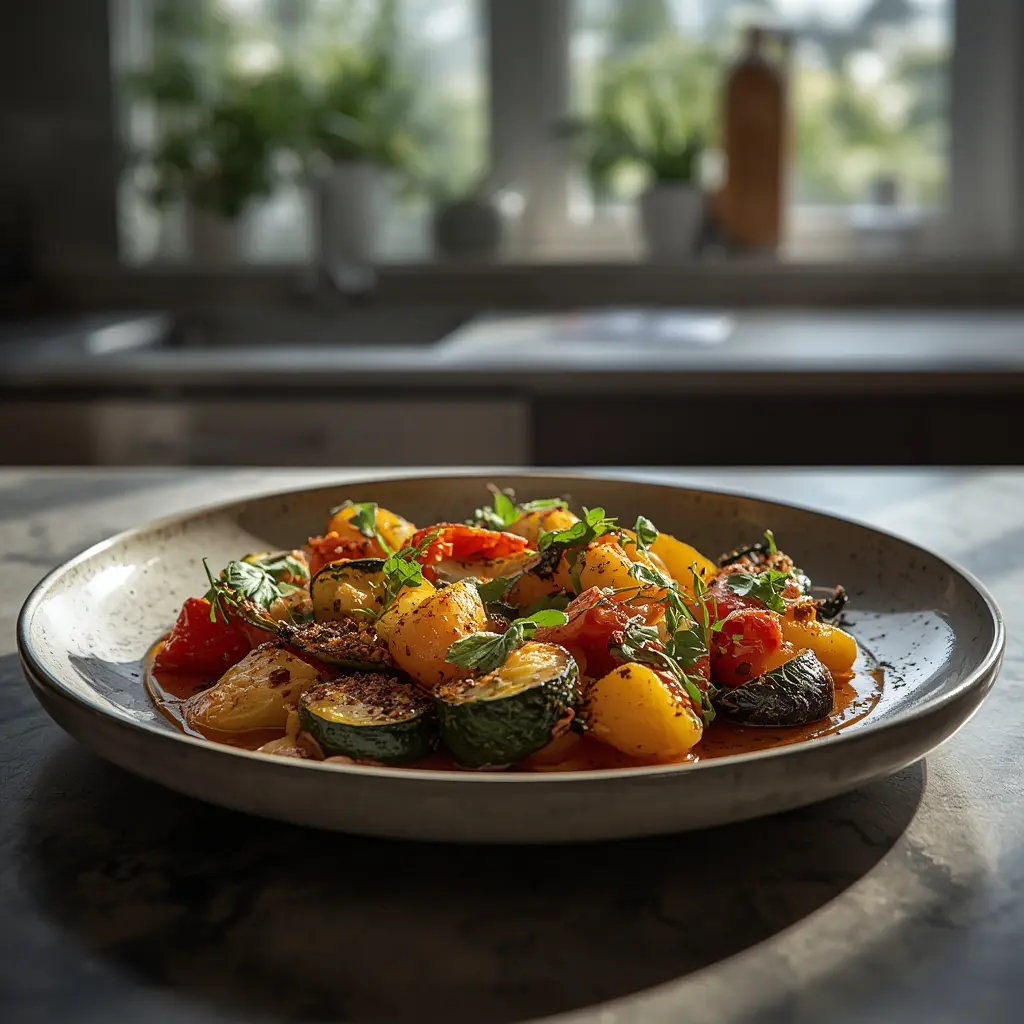 Roasted Mediterranean Veggies