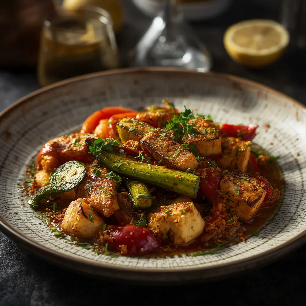 Roasted Veggies & Tofu