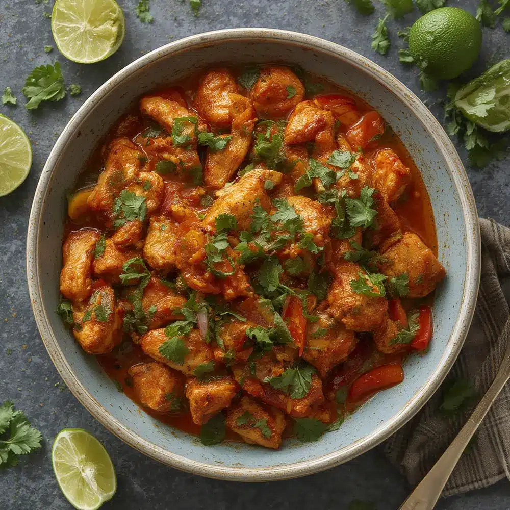 Skinny Chicken Fajitas