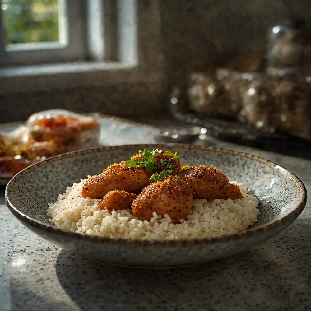 Slow Cooker Chicken & Rice