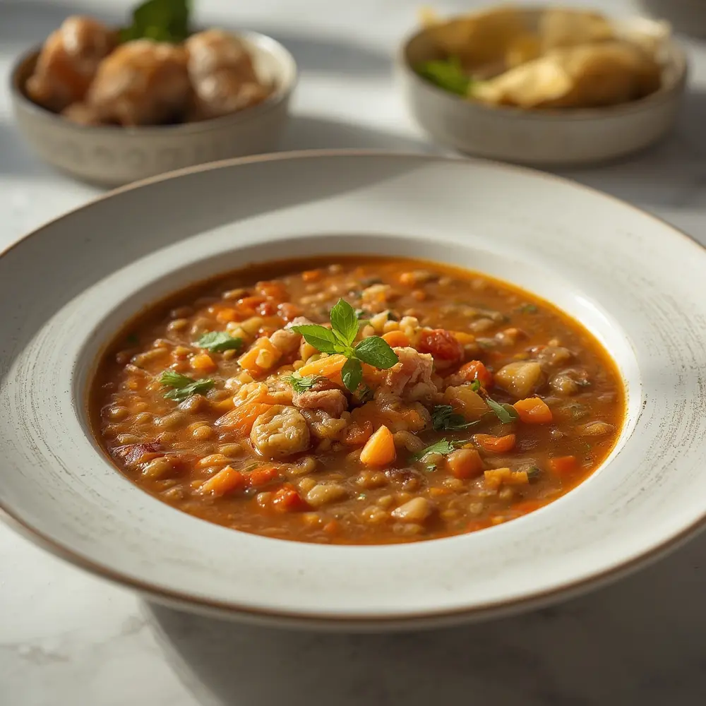 Slow Cooker Lentil Soup