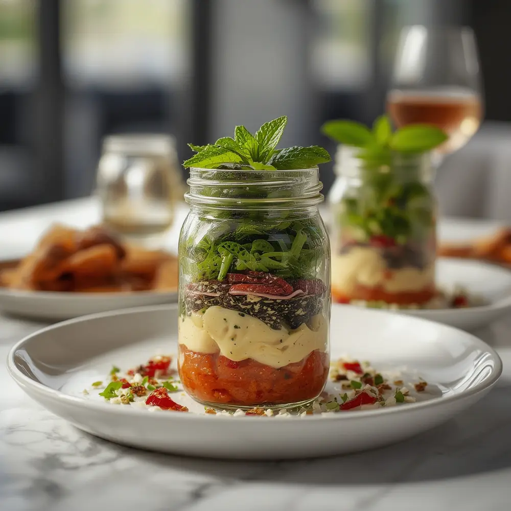 Mason Jar Detox Salads